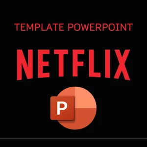 Imagem de capa para o Curso online Netflix - Template de PowerPoint