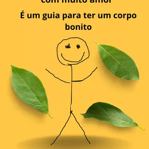 Imagem de capa para o Ebook Guia para ter um corpo bonito e saudável de uma maneira fácil