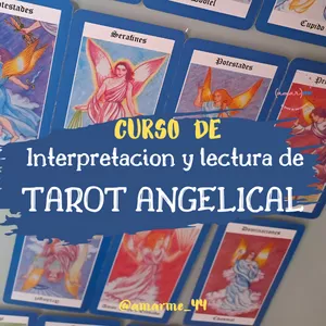 Imagen de portada para Curso online Aprende a Interpretar el Tarot Angelical