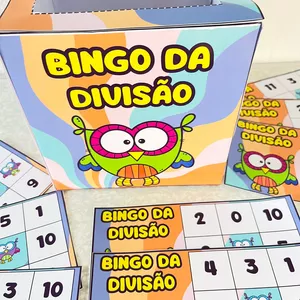 Imagem de capa para o Ebook BINGO DA DIVISÃO