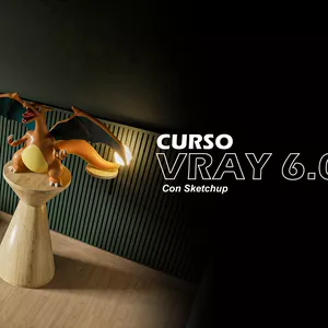 Imagen de portada para Curso online Curso Vray 6.0 con Sketchup