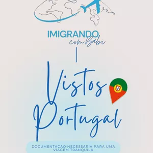 Imagem de capa para o Ebook Guia Vistos - PORTUGAL