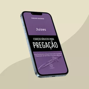 Imagem de capa para o Ebook Esboços Bíblicos Para Pregação - Juízes