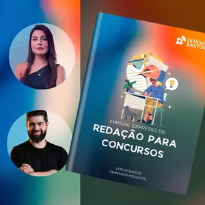 Imagem de capa para o Ebook Manual Expresso de Redação para Concursos 