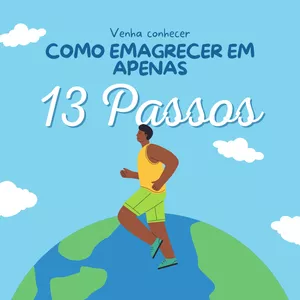 Imagem de capa para o Ebook Como emagrecer em 13 passos