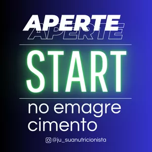 Imagem de capa para o Ebook Aperte Start no Emagrecimento
