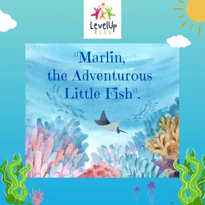 Cover image for Ebook "Marlin, the Adventurous Little Fish."