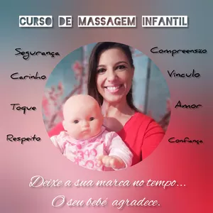 Imagem de capa para o Curso online  Curso online de Massagem Infantil 0-12 m + Bónus Especial 4-12a
