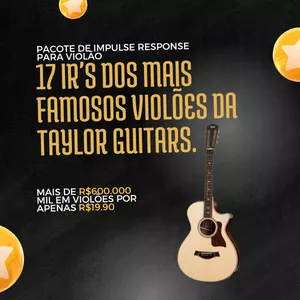 Imagem de capa para o Curso online Pacote de IR (Impulse Response) Taylor Guitars