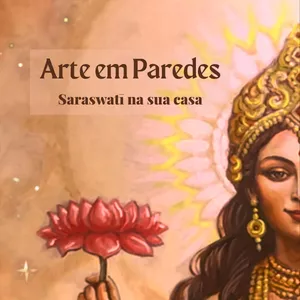 Imagem de capa para o Curso online Arte em Paredes - Saraswatī&nbsp;na&nbsp;sua&nbsp;casa