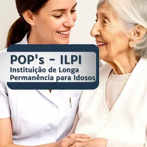 Imagem de capa para o Ebook  POP's ILPI - Instituição de Longa Permanência para Idosos