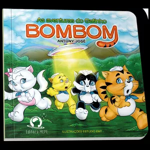 Imagem de capa para o Ebook As aventuras do gatinho Bombom