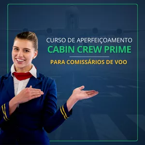 Imagem do curso Cabin Crew Prime - Aperfeiçoamento Para Comissário de Voo