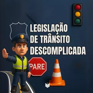 Imagem de capa para o Curso online Curso de Legislação de Trânsito Descomplicada