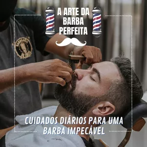 Imagem de capa para o Ebook A Arte da Barba Perfeita