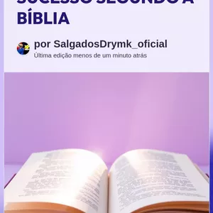 Imagem de capa para o Ebook Em busca do sucesso segundo a bíblia 