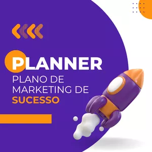 Imagem de capa para o Ebook Planner: Plano de  Marketing de Sucesso