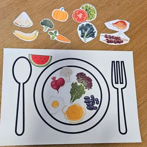 Imagem de capa para o Curso online Monte seu Prato Saudável