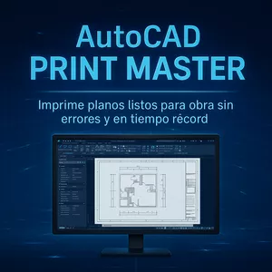 Imagen de portada para Curso online AutoCAD Print Master