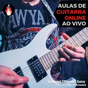 Imagem principal do produto Aulas de guitarra online ao vivo