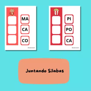 Imagem de capa para o Ebook Juntando Sílabas 