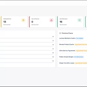Imagem do curso IRPF - Controle de Declarações.