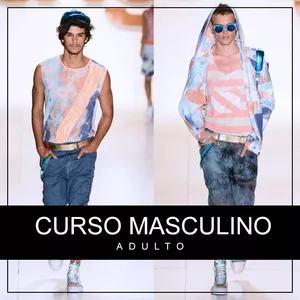 Imagem de capa para o Curso online Seja Modelo - Curso Online - Masculino Adulto - Use o Cupom MISSMODEL