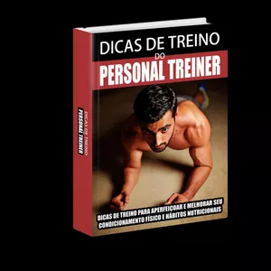Imagem de capa para o Ebook Dicas de Treino do Personal Treiner.pdf