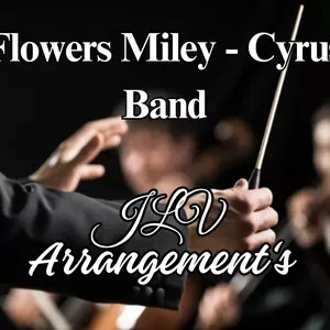 Cover image for Ebook Flowers Miley Cyrus Concert Band Arrangement