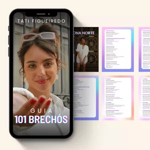 Imagem de capa para o Ebook Guia 101 Brechós