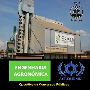 Imagem de capa para o Ebook Agronomia – 50 Questões da Consulpam e Conab – Comentadas 