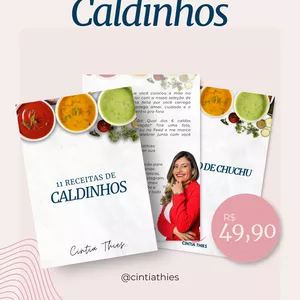 Imagem de capa para o Ebook EBOOK COMPLETO - RECEITAS CALDINHOS