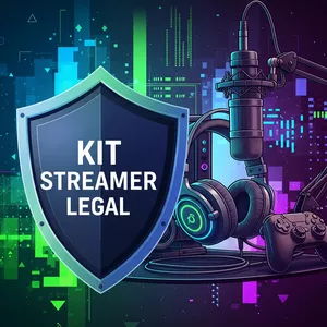 Imagem de capa para o Curso online Play Seguro: O Pack de Documentos para Streamers