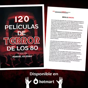 Imagen de portada para Ebook 120 películas de terror de los 80 (4.ª edición)
