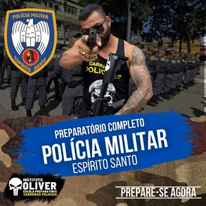 Imagem do curso 👮‍♂️Preparatório Completo POLÍCIA MILITAR do Espirito Santo 👮‍♂️ PMES - Instituto Óliver 