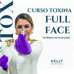 Imagem de Curso Toxina Full Face - do Básico ao&nbsp;Avançado criado por Dra. Kelly Martins na hotmart