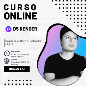 Imagen de portada para Curso online RENDERIZADO CON D5