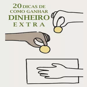 Imagem de capa para o Ebook 20 DICAS DE COMO GANHAR DINHEIRO EXTRA