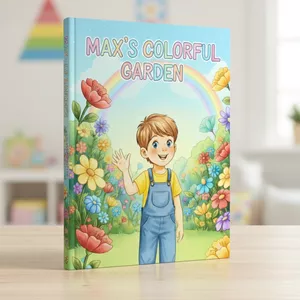 Imagen de portada para Ebook MAX’S COLORFUL GARDEN – A Colorful Journey Through Emotions
