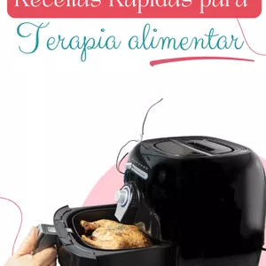Imagem de capa para o Ebook Receitas rápidas para usar na terapia alimentar 