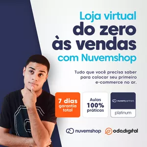 Imagem de capa para o Curso online Loja Virtual do Zero às Vendas com Nuvemshop