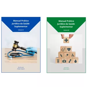 Imagem de capa para o Ebook Manual Prático Jurídico da Saúde Suplementar, Vol. 1 e 2