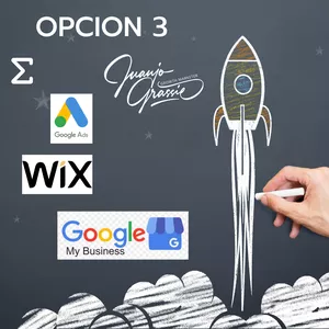 Imagen de portada para Curso online Opcion 3 GMB +. WEB + Trafico Google Busqueda y Display
