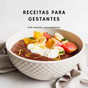 Imagem de capa para o Ebook Receitas para Gestantes