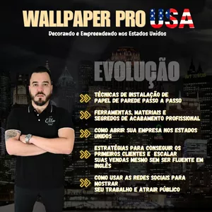 Imagem de capa para o Curso online Wallpaper Pro USA, Decorando e Empreendendo nos EUA