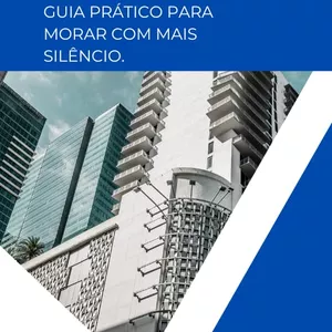 Imagem de capa para o Ebook Guia prático para morar com mais silêncio. 