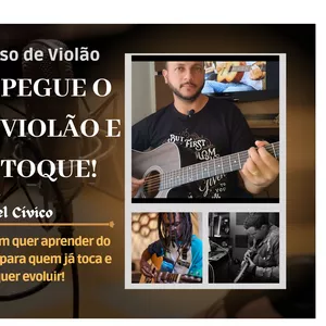 Imagem do curso Curso - Pegue o Violão e Toque