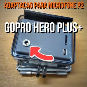 Imagem do curso Como adaptar microfone externo na GoPro Hero Plus?