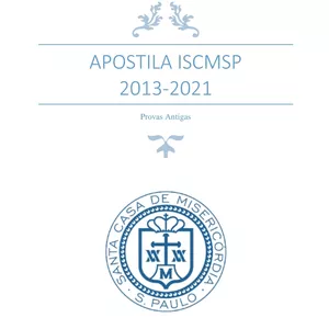 Imagem principal do produto Apostila com provas do ISCMSP 2013-2021