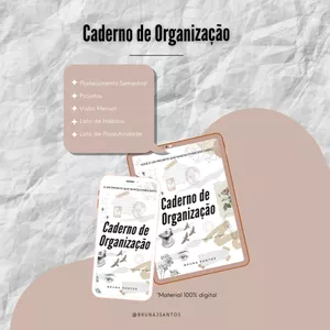 Imagem principal do produto Caderno de Organização